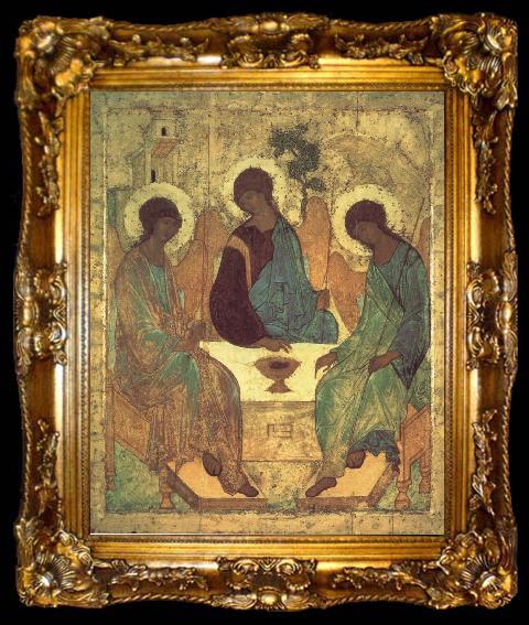 framed  Ilya Repin Holy Trinity, ta009-2